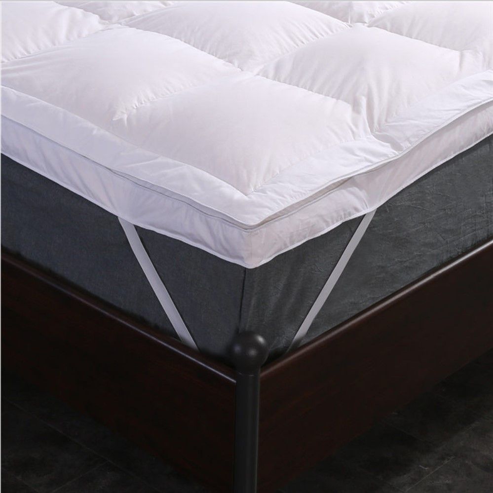 Tấm Làm Mềm Nệm Lông Ngỗng 2 Lớp Khách Sạn