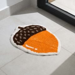 Thảm Lau Chân Dệt Lông Siêu Thấm Decor Các Vị Trí Trong Nhà Quả Thông