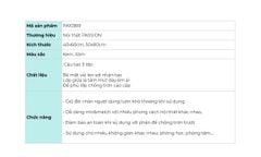 Thảm Lau Chân Nhà Tắm Mút Thấm Hút Nhanh Khô Chống Trượt