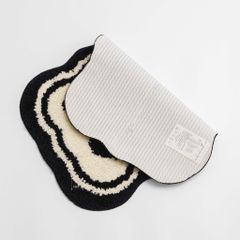 Thảm Lau Chân Nhà Tắm Thảm Cửa Ra Vào Phòng Hình Trái Tim