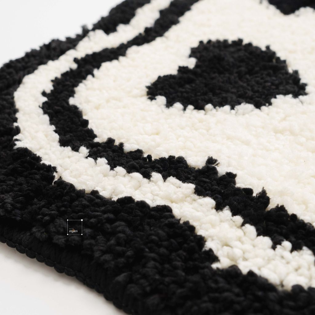 Thảm Lau Chân Nhà Tắm Thảm Cửa Ra Vào Phòng Hình Trái Tim