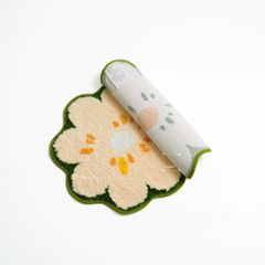 Thảm Lau Chân Siêu Thấm Cửa Ra Vào Dáng Hoa