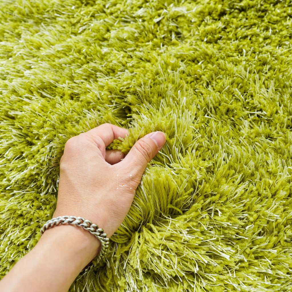 Thảm Lông Dệt Sợi Phối Màu Đế Canvas Thảm Trang Trí Cao Cấp