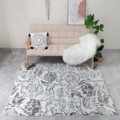 Thảm Trải Sàn Cao Cấp Thổ Nhĩ Kỳ Họa Tiết Hình Hoa Lá Đơn Sắc