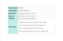 Thảm Tròn Lông Sợi Ngắn Alice Họa Tiết Lá Hoa Rơi