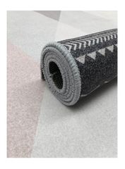 Thảm Trang Trí Nhung Nỉ Hình Tròn Họa Tiết Hoạt Hình Thiết Kế Sang Trọng