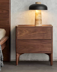 Tủ Đầu Giường Gỗ Mộc Nhật Bản