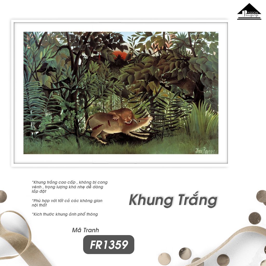 Tranh Nghệ Thuật Passion FR1359