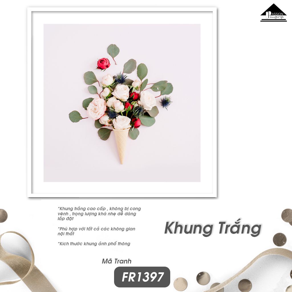 Tranh Thực Vật Passion FR1397