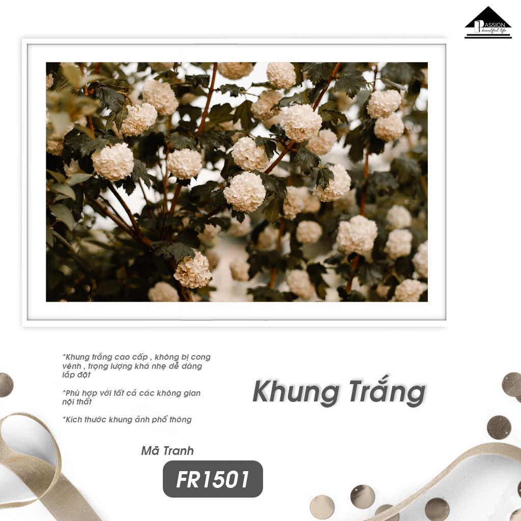 Tranh Thực Vật Passion FR1501