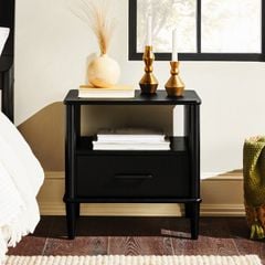 Tủ Đầu Giường Phong Cách Đen Vintage