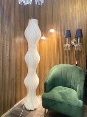Đèn Sàn Đứng Chao Đèn Gợn Sóng Xếp Ply Gợn Sóng Hiện Đại