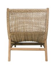 Ghế Dài Ngoài Trời Gỗ Teak Đan Dây