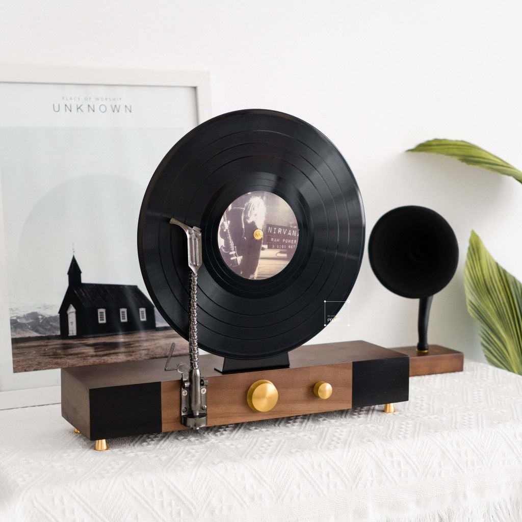 Tượng Decor Hình Máy Hát Cổ Độc Đáo