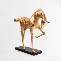 Tượng Trang trí Lớn Điêu Khắc Hình Ngựa Metal Sang Trọng