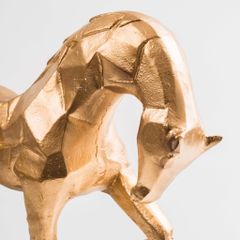 Tượng Trang trí Lớn Điêu Khắc Hình Ngựa Metal Sang Trọng