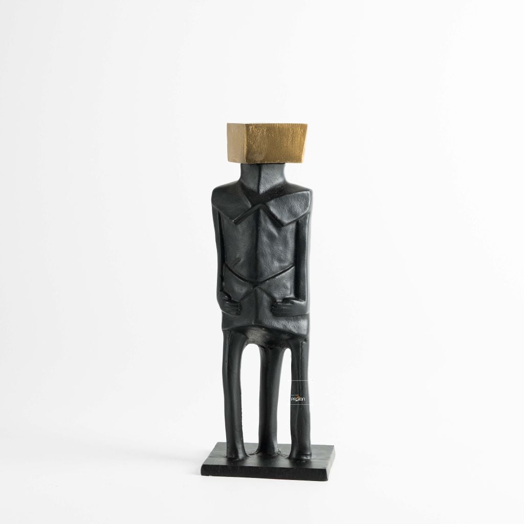 Tượng Trang Trí Trừu Tượng Hình Tướng Sĩ Nhật Bản