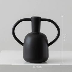 Bình Gốm Họa Tiết Sáng Tạo Phong Cách Minimalist