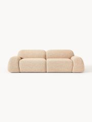 Ghế Sofa Dài Phong Cách Gấu Teddy Tay Thấp Thư Giãn
