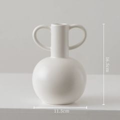 Bình Gốm Họa Tiết Sáng Tạo Phong Cách Minimalist