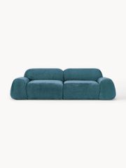 Ghế Sofa Dài Phong Cách Gấu Teddy Tay Thấp Thư Giãn