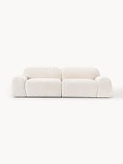 Ghế Sofa Dài Phong Cách Gấu Teddy Tay Thấp Thư Giãn