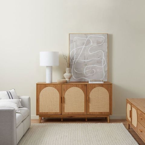 Tủ Console Trang Trí Phong Cách Mid Century