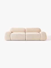 Ghế Sofa Dài Phong Cách Gấu Teddy Tay Thấp Thư Giãn