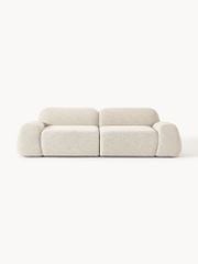 Ghế Sofa Dài Phong Cách Gấu Teddy Tay Thấp Thư Giãn