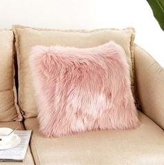 Vỏ Gối Tựa Lưng Lông Mềm Cao Cấp Passion