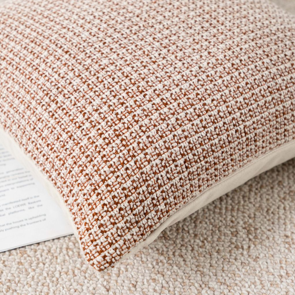 Vỏ Gối Tựa Lưng Sofa Cao Cấp Maillard Wabi Sabi