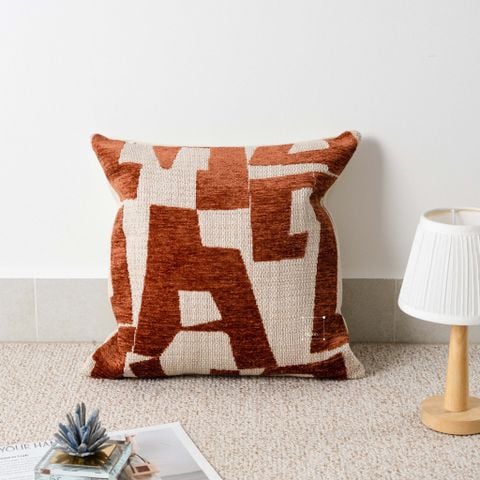 Vỏ Gối Tựa Lưng Sofa Cao Cấp Maillard Wabi Sabi