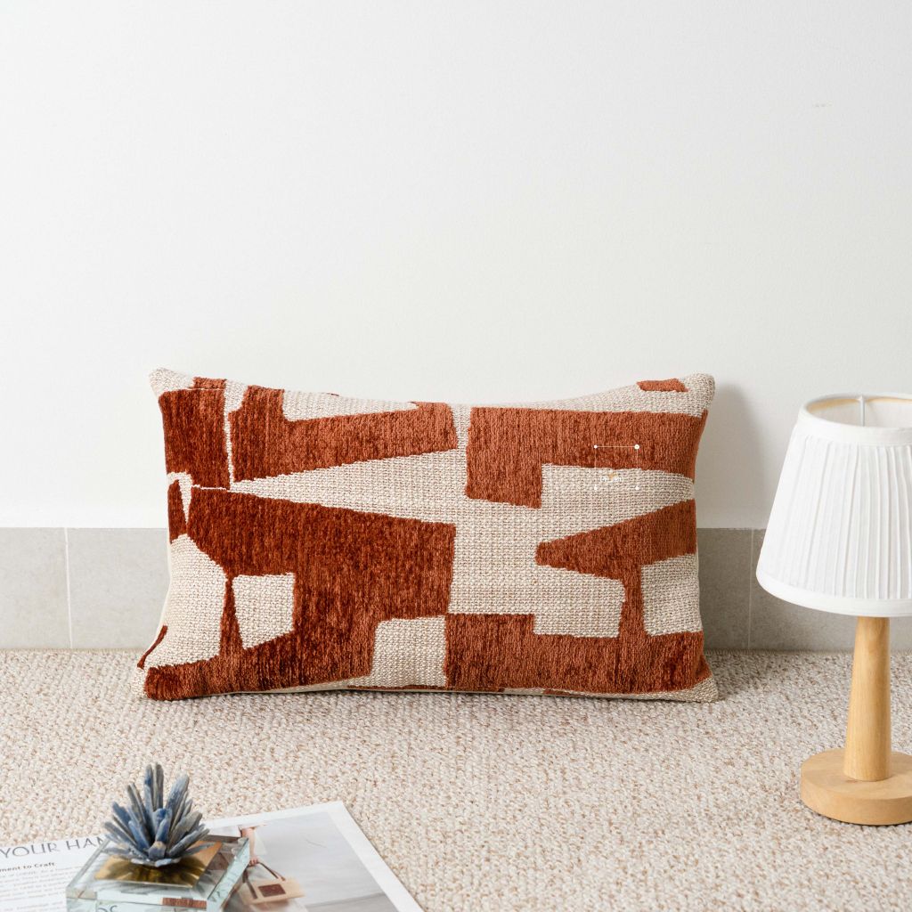 Vỏ Gối Tựa Lưng Sofa Cao Cấp Maillard Wabi Sabi