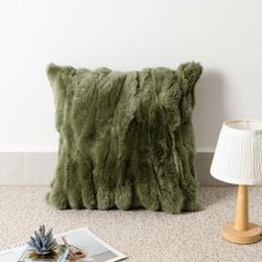 Vỏ Gối Tựa Lưng Sofa Lông Mịn Gợn Sóng Cao Cấp