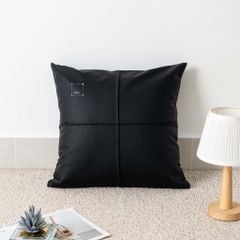 Vỏ Gối Tựa Lưng Sofa Phong Cách Retro Hiện Đại Đen Trắng