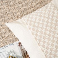 Vỏ Gối Tựa Lưng Sofa Phong Cách Rustic Xanh Xám