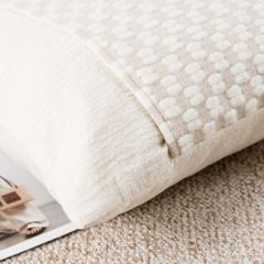 Vỏ Gối Tựa Lưng Sofa Phong Cách Rustic Xanh Xám