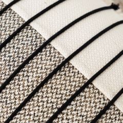 Vỏ Gối Tựa Lưng Sofa Phong Cách Rustic Xanh Xám