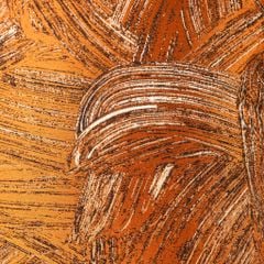 Vỏ Gối Tựa Lưng Trang Trí Thêu Cao Cấp Size 50cm - Cam Abstract