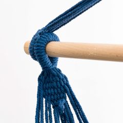 Võng Canvas Sọc Hoa Văn Thổ Cẩm Có Kèm 2 Gối Lót Võng