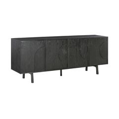 Tủ sideboard gợn sóng gân gỗ Arc