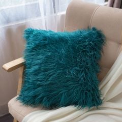 Vỏ Gối tựa lưng lông cừu Dệt Sợi Rối Quyến Rũ