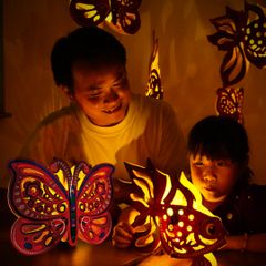 LỒNG ĐÈN TRANG TRÍ KÝ ỨC TUỔI THƠ - BƯỚM MINI