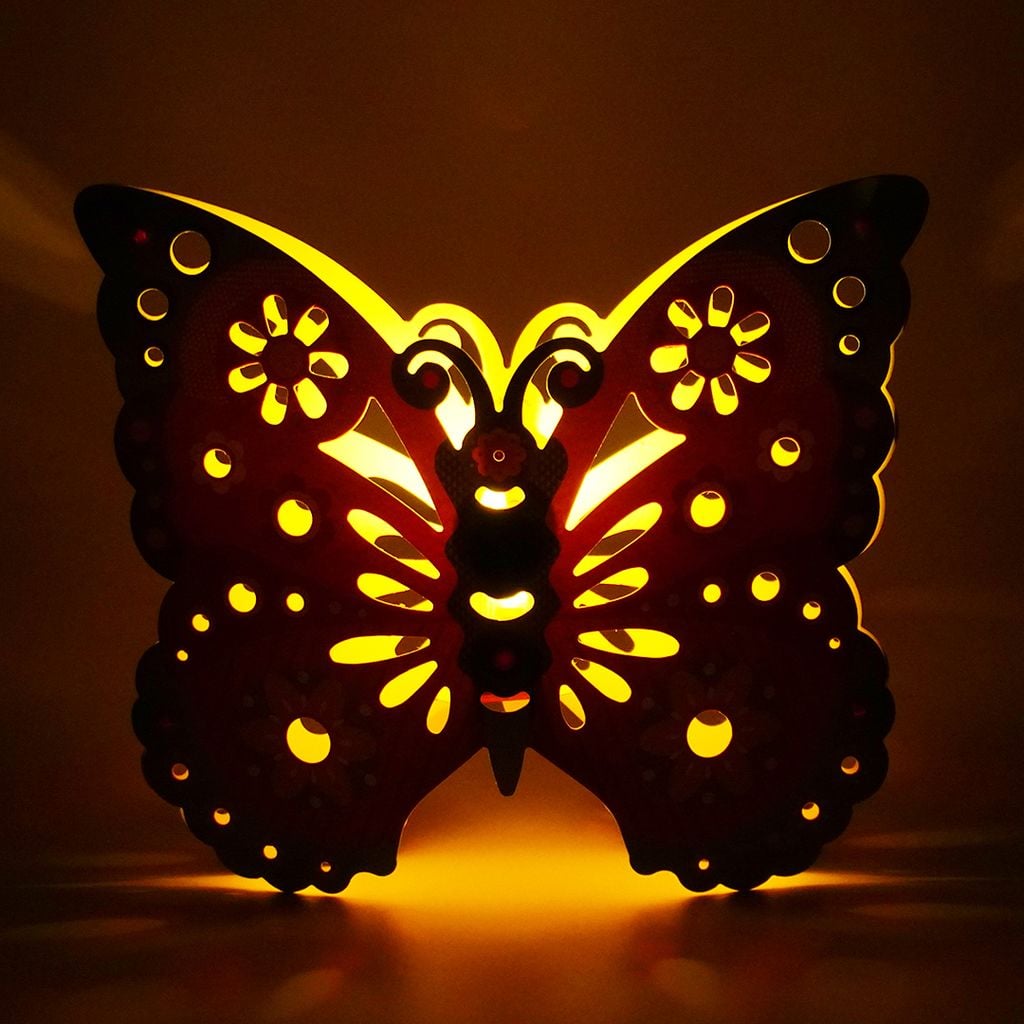 LỒNG ĐÈN SÁNG TẠO ÁNH SÁNG ĐÊM TRĂNG - BƯỚM