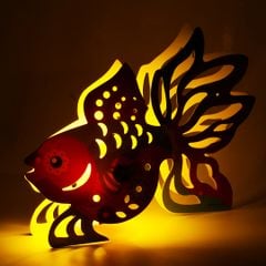 LỒNG ĐÈN SÁNG TẠO ÁNH SÁNG ĐÊM TRĂNG - CÁ