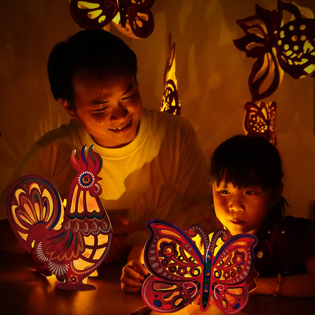 LỒNG ĐÈN TRANG TRÍ KÝ ỨC TUỔI THƠ - GÀ MINI