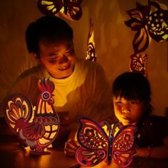 LỒNG ĐÈN TRANG TRÍ KÝ ỨC TUỔI THƠ - GÀ MINI