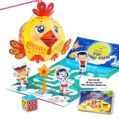 Lồng Đèn Kết Nối - Gà Con Tinh Nghịch