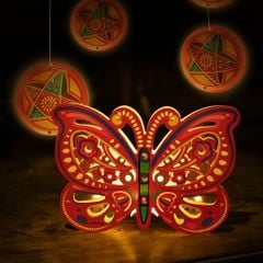 LỒNG ĐÈN TRANG TRÍ KÝ ỨC TUỔI THƠ - BƯỚM