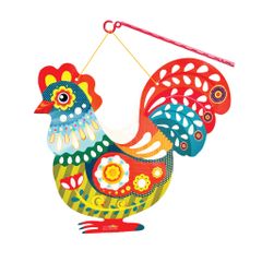 LỒNG ĐÈN SÁNG TẠO ÁNH SÁNG ĐÊM TRĂNG - GÀ